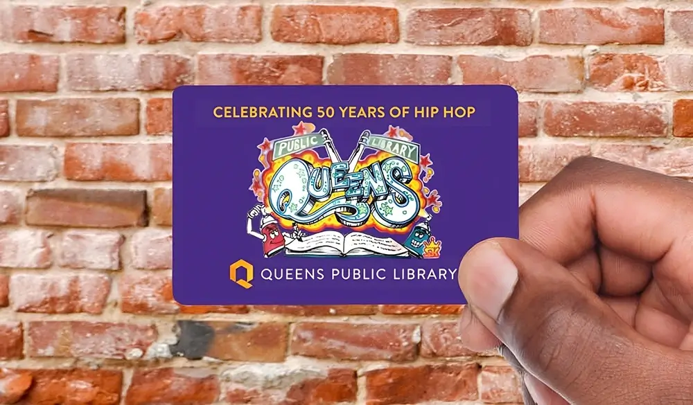 Limited Edition Hip-Hop's 50th Anniversary Library Cards