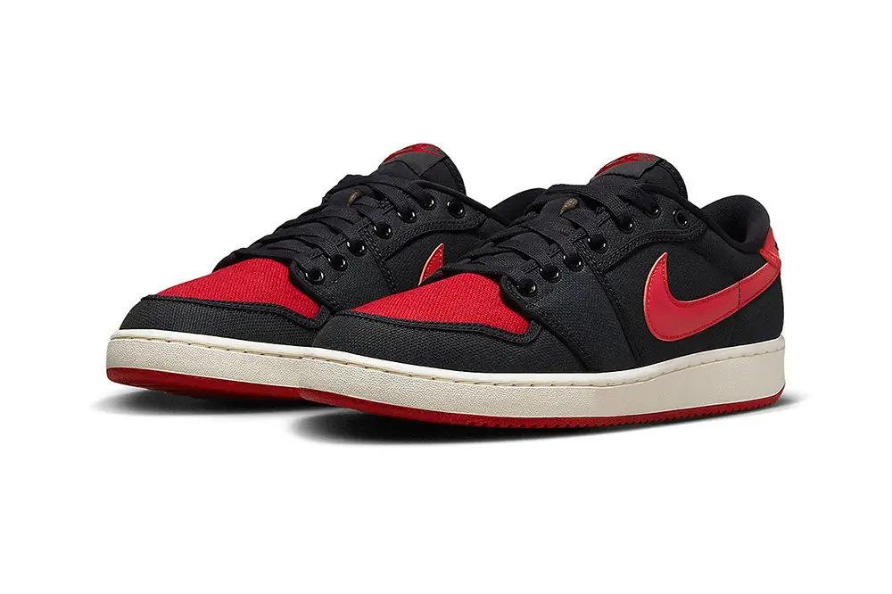 Air Jordan 1 KO Low "Bred" Official Images