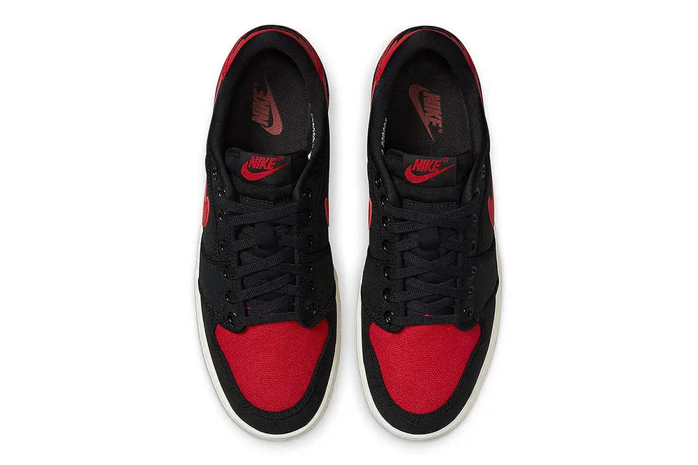 Air Jordan 1 KO Low "Bred" Official Images