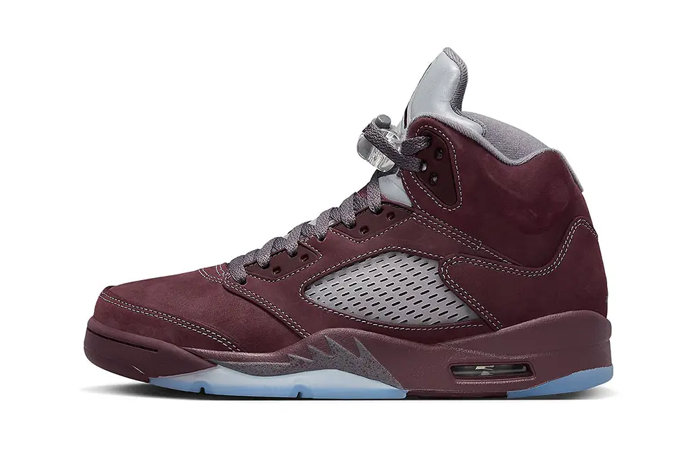 Air Jordan 5 "Burgundy" Official Images