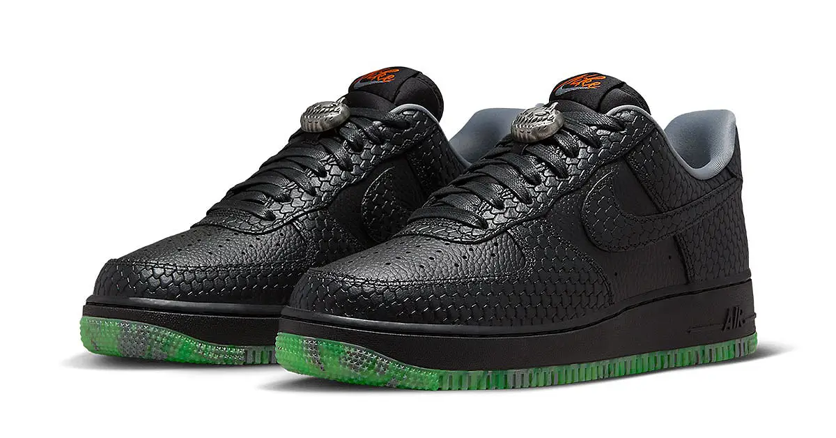 2023 Nike Air Force 1 Low "Halloween" Official Images | Hot Razzberry 2023 Nike Air Force 1 Low "Halloween" Official Images