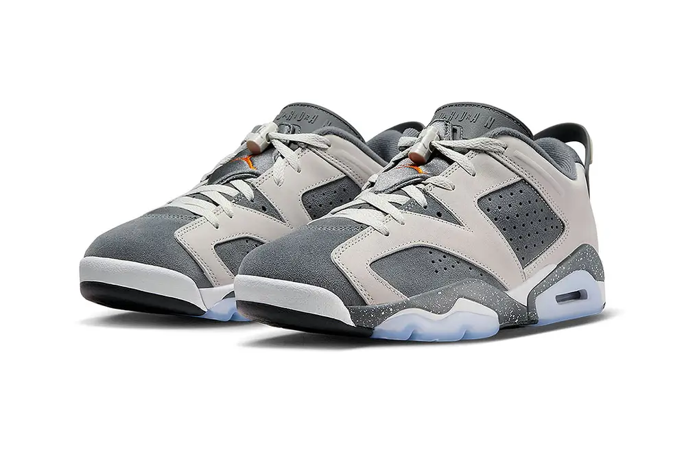 PSG x Air Jordan 6 Low "Cement Grey" Official Images