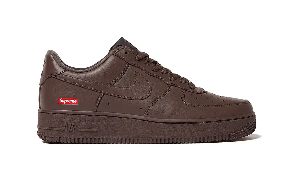 Supreme x Nike Air Force 1 Low "Baroque Brown"