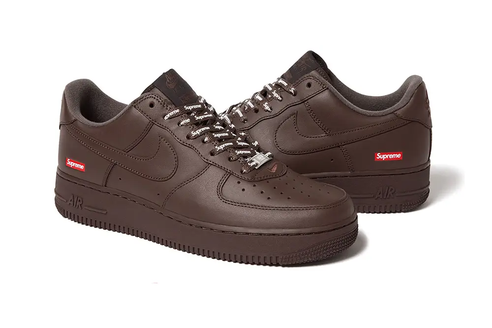 Supreme x Nike Air Force 1 Low "Baroque Brown"