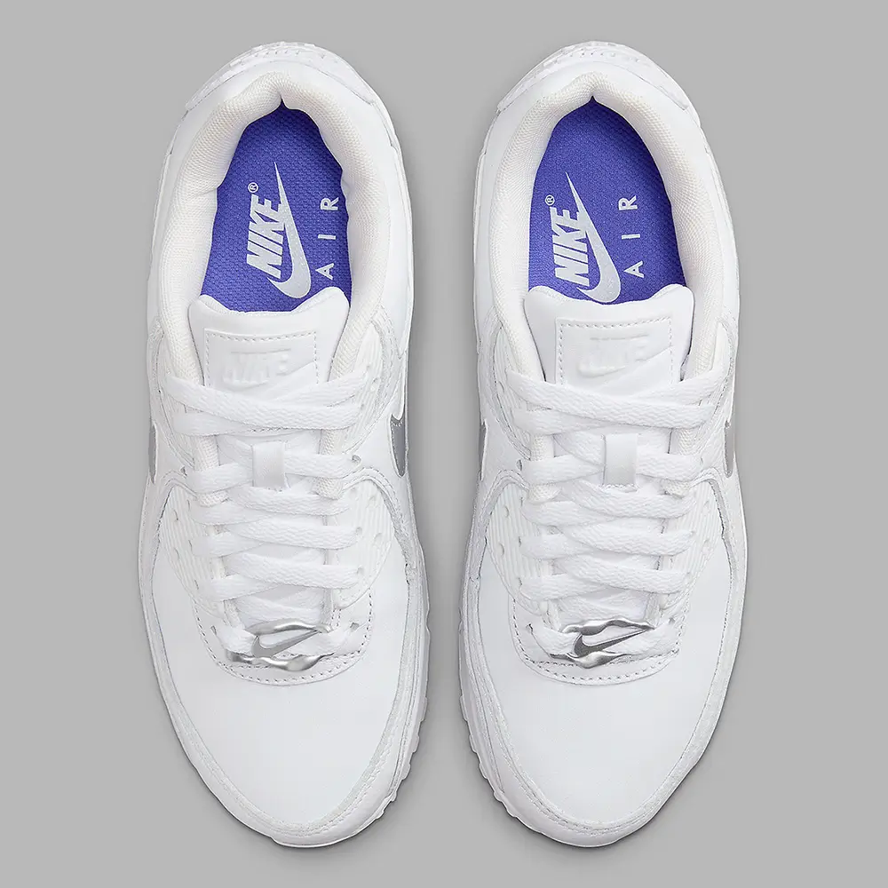 New Air Max 90 Features Metallic Silver Swooshes, Matching Accessories