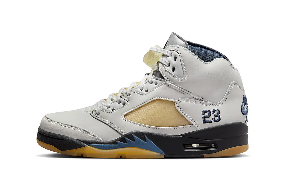 A Ma Maniére x Air Jordan 5 "Diffused Blue" Official Images
