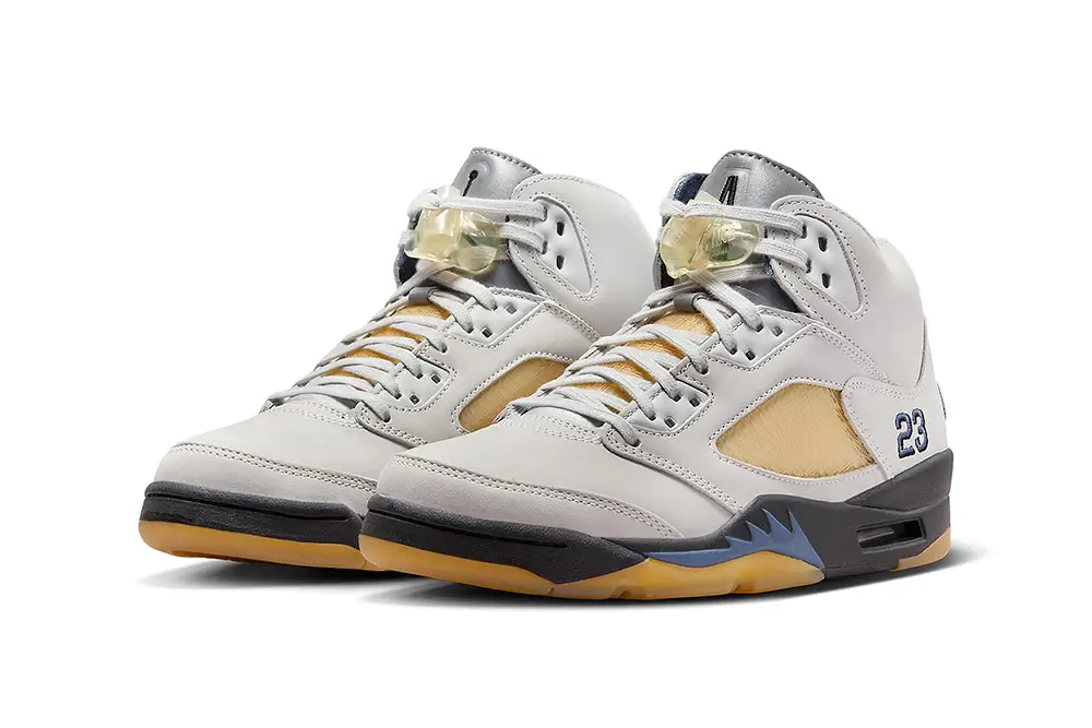 A Ma Maniére x Air Jordan 5 "Diffused Blue" Official Images