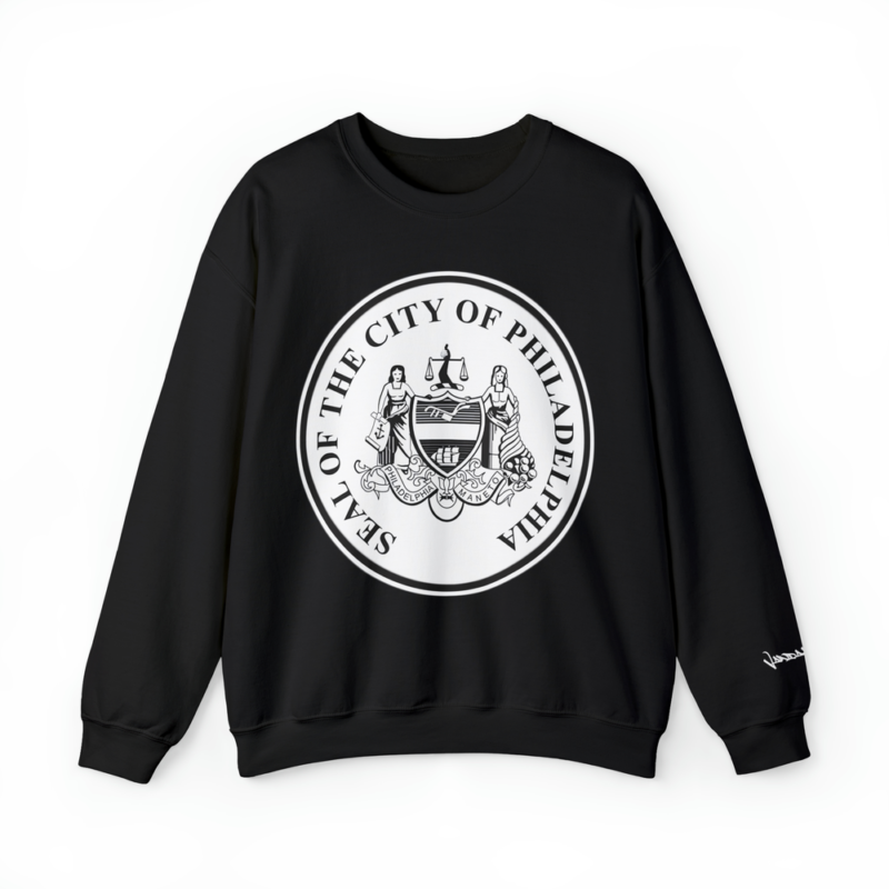 City of Philly Crewneck Sweatshirt by Vandalistik Apparel
