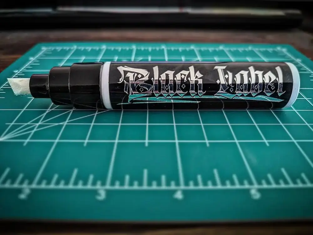 Illadel Black Label Chisel Tip Valve Markers Now Available