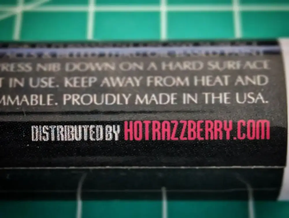 Illadel Black Label Chisel Tip Valve Markers Now Available