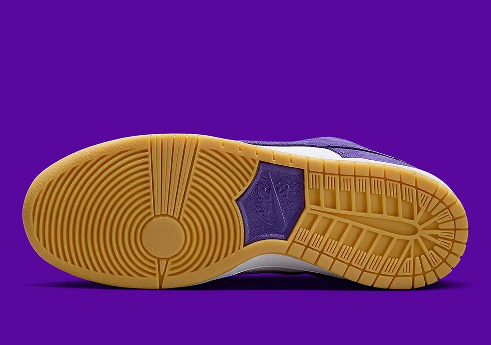 Purple Suede-Dipped Nike SB Dunk Low Orange Label