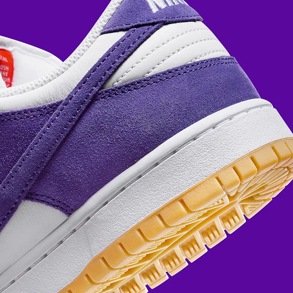 Purple Suede-Dipped Nike SB Dunk Low Orange Label