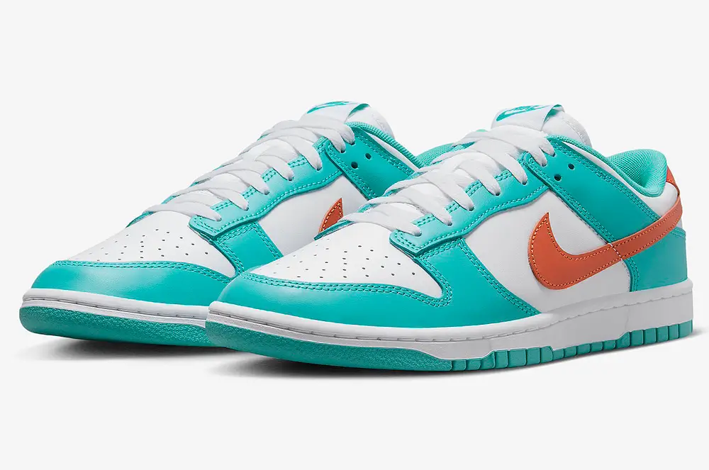Nike Dunk Low "Miami Dolphins" | Hot Razzberry Nike Dunk Low "Miami Dolphins"