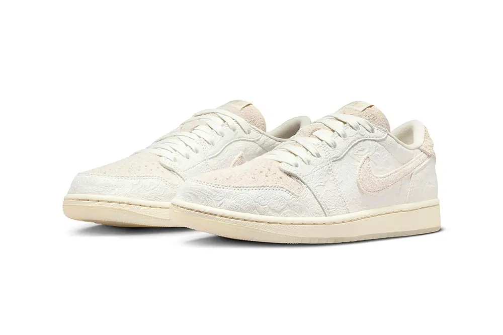 Chris Paul x Air Jordan 1 Low OG "Give Them Flowers" Official Images