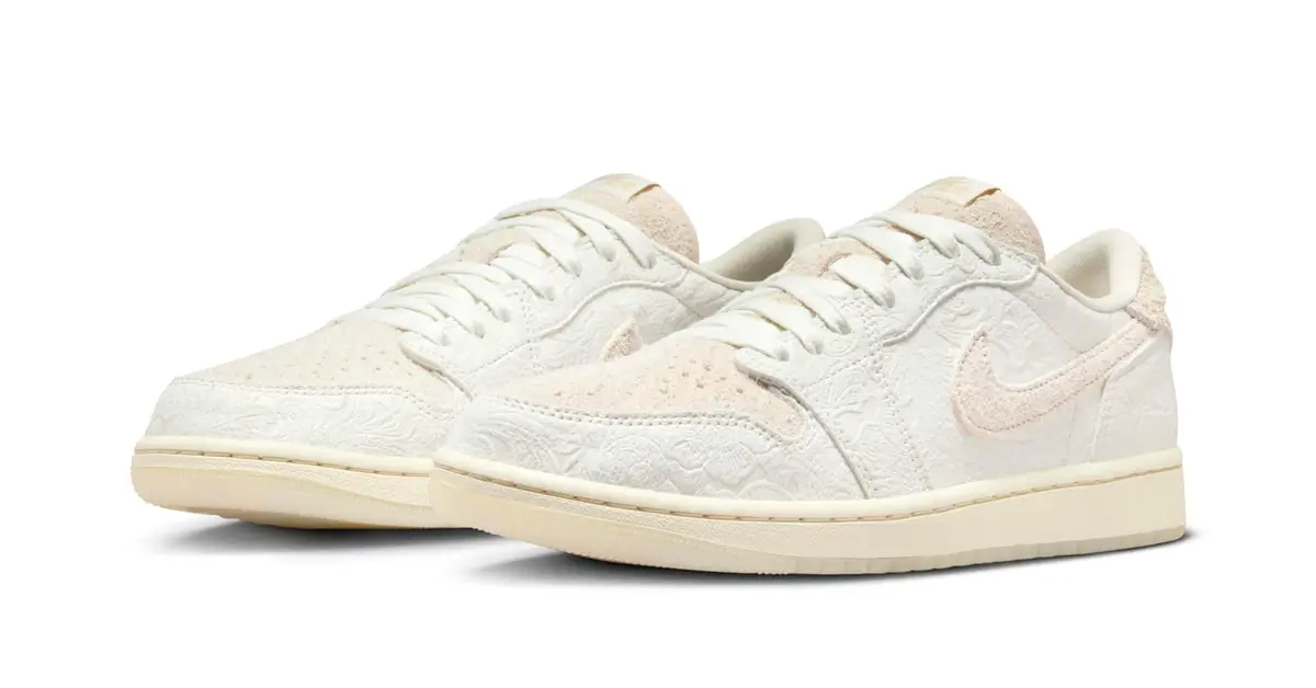 Chris Paul x Air Jordan 1 Low OG “Give Them Flowers” Official Images