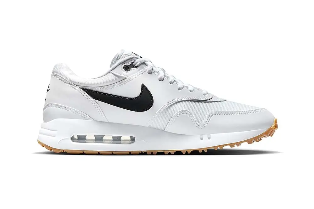 Nike Air Max 1 '86 OG Golf "White/Black" With Gum Soles