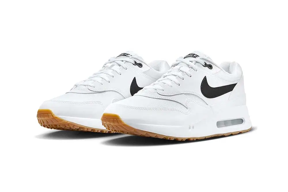 Nike Air Max 1 '86 OG Golf "White/Black" With Gum Soles