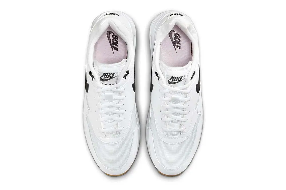 Nike Air Max 1 '86 OG Golf "White/Black" With Gum Soles