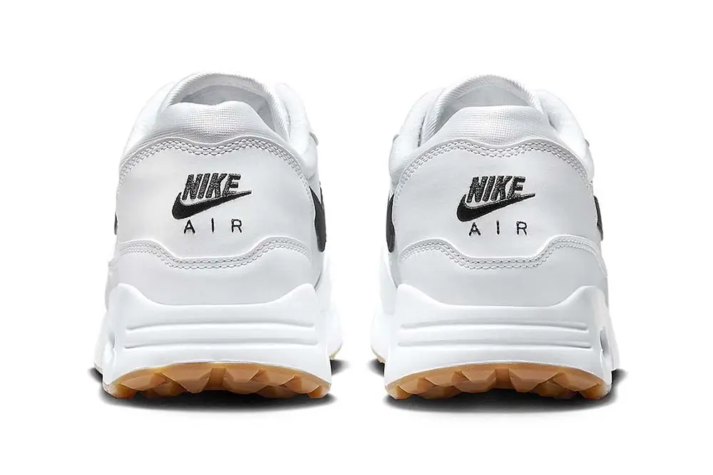 Nike Air Max 1 '86 OG Golf "White/Black" With Gum Soles