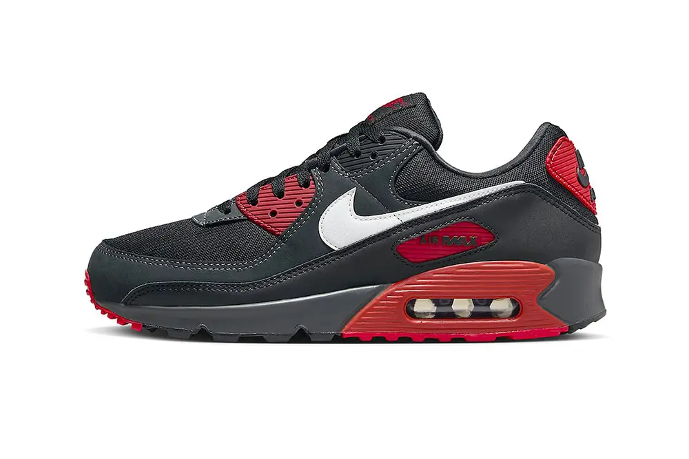 Nike Air Max 90 "Anthracite/Mystic Red"