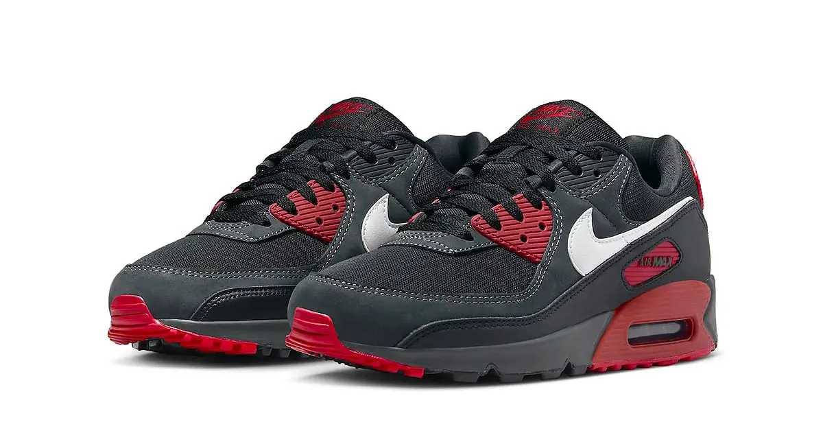 Nike Air Max 90 "Anthracite/Mystic Red"