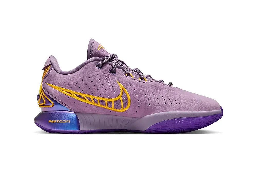 Nike LeBron 21 "Purple Rain" Official Images