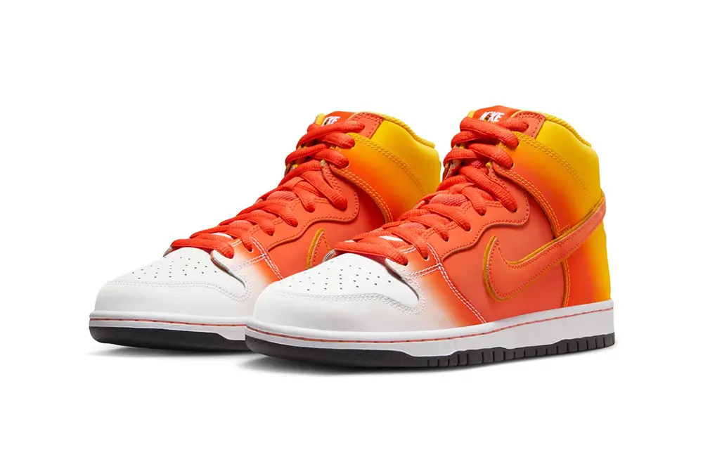 Nike SB Dunk High "Candy Corn" Official Images | Hot Razzberry Nike SB Dunk High "Candy Corn" Official Images
