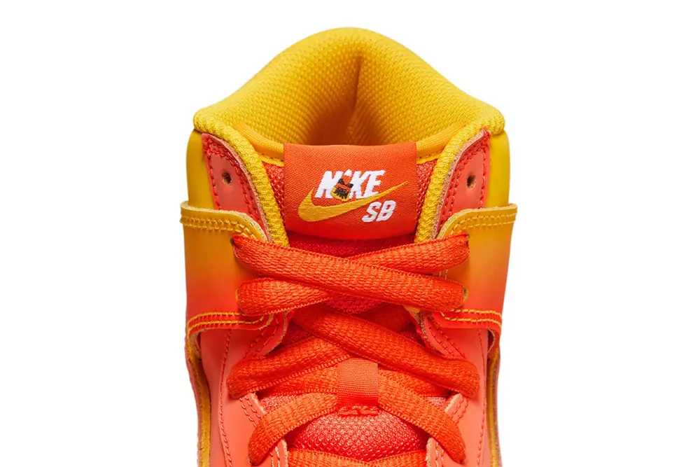 Nike SB Dunk High "Candy Corn" Official Images | Hot Razzberry Nike SB Dunk High "Candy Corn" Official Images