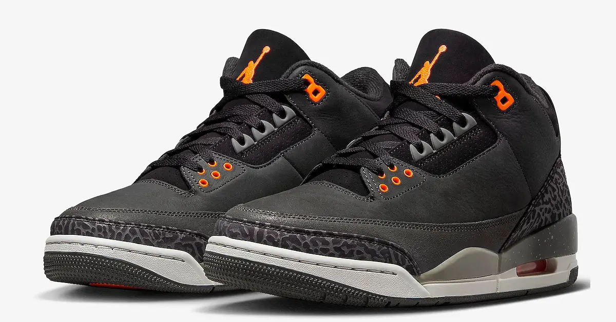 Air Jordan 3 “Fear” Drops This Month