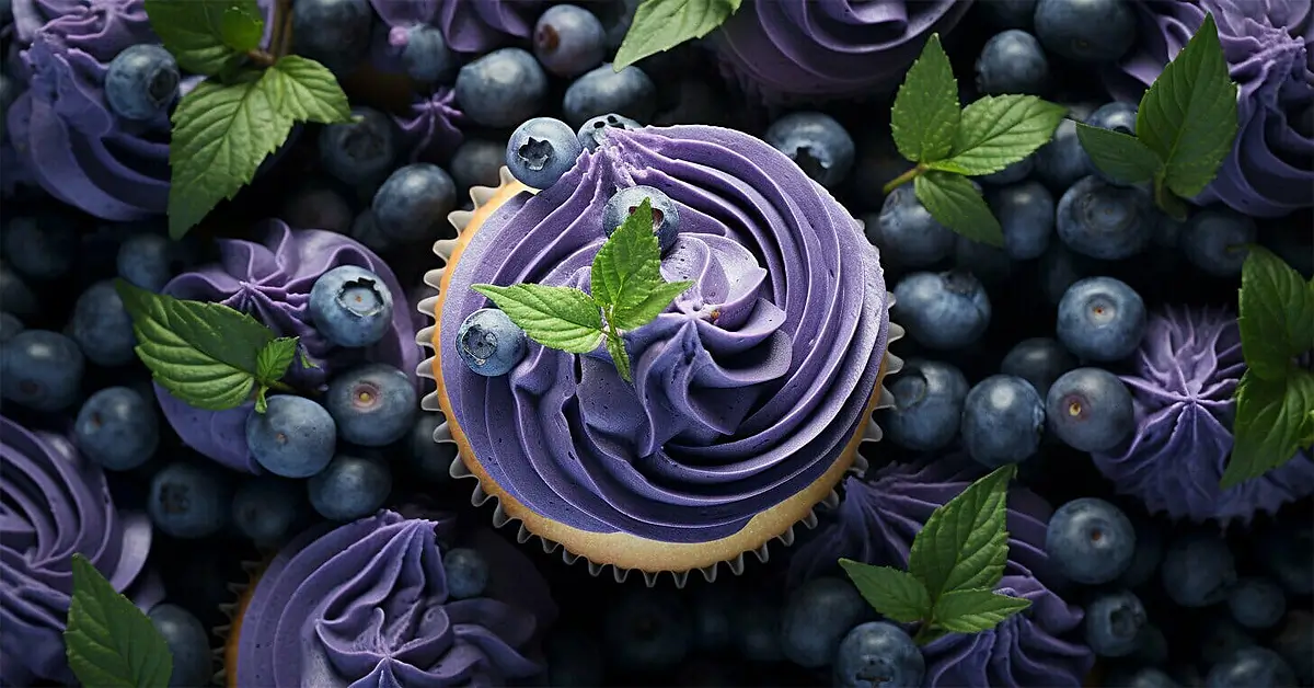 Blueberry Cupcake