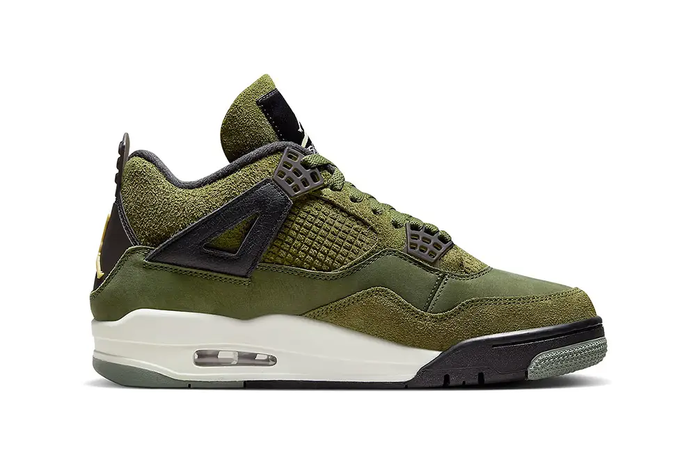 Air Jordan 4 Craft "Medium Olive"