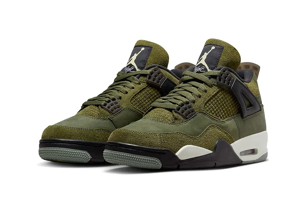 Air Jordan 4 Craft "Medium Olive"