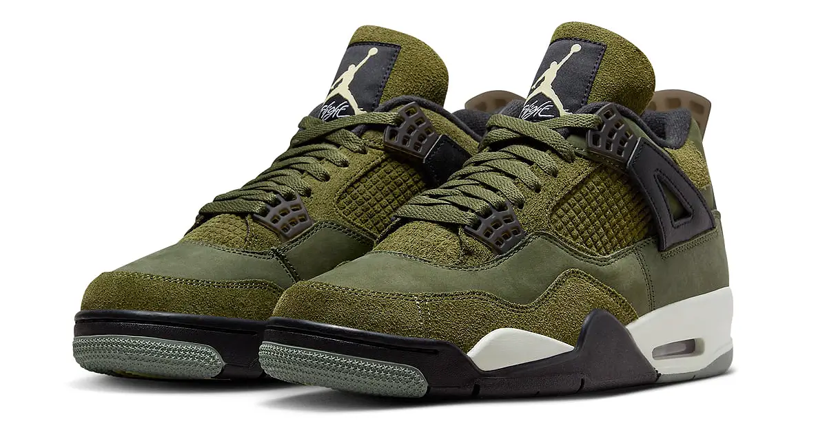 Air Jordan 4 Craft “Medium Olive”