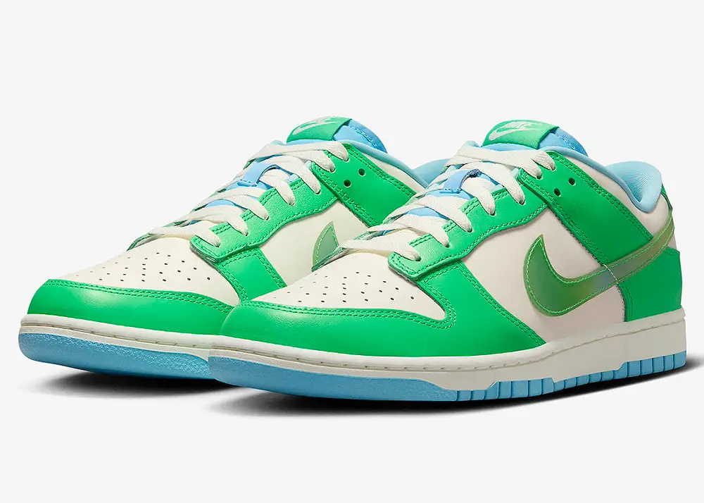 Nike Dunk Low “Green Shock” Dropping Spring 2024 | Hot Razzberry Nike Dunk Low “Green Shock” Dropping Spring 2024