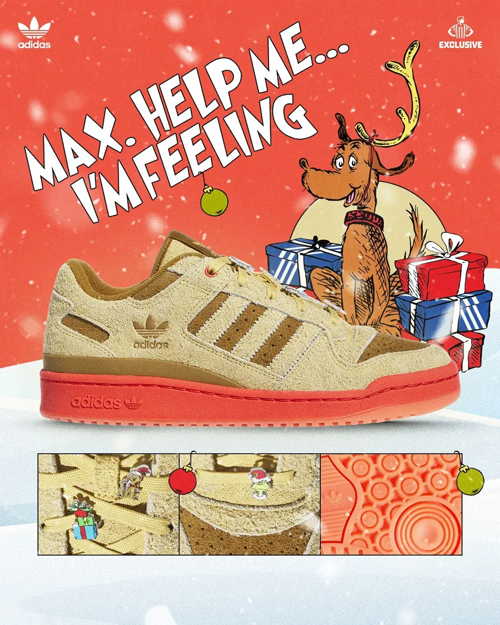 The Grinch x Adidas Forum Low Pack