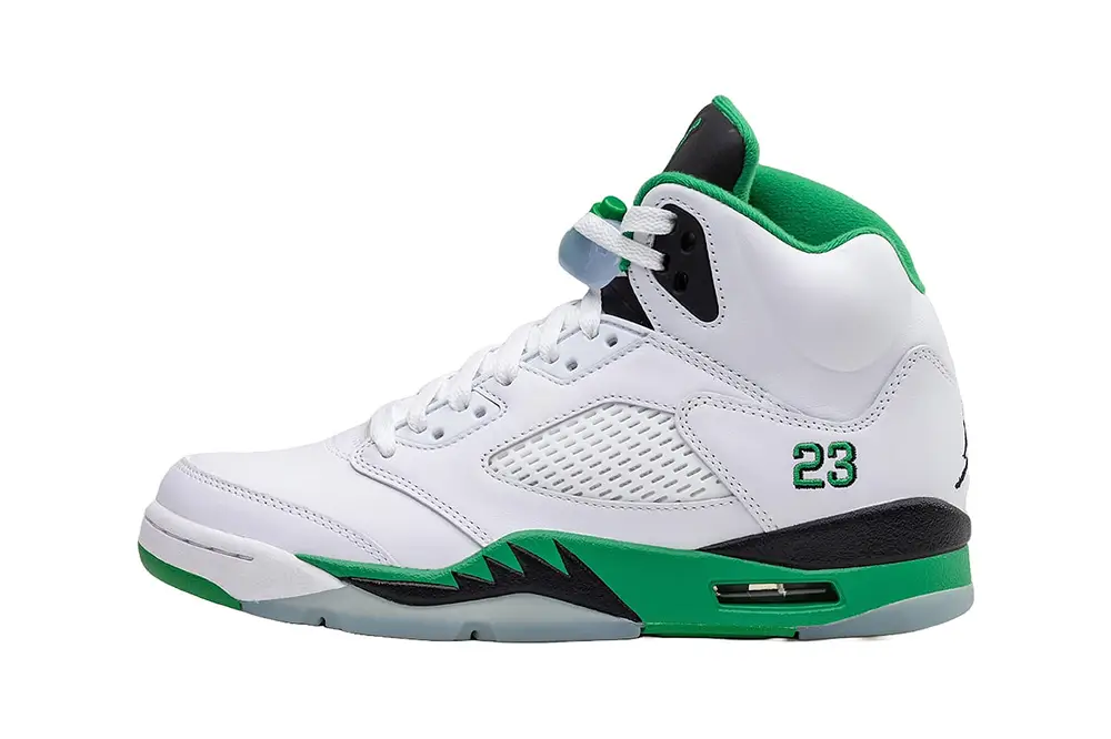 Air Jordan 5 "Lucky Green" Preview | Hot Razzberry Air Jordan 5 "Lucky Green" Preview