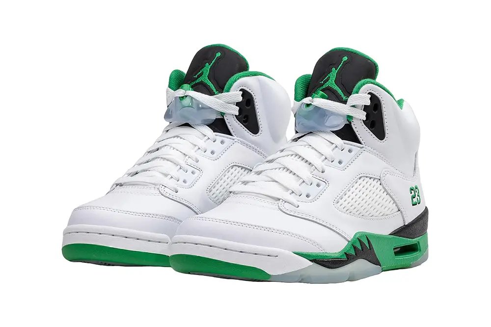 Air Jordan 5 "Lucky Green" Preview | Hot Razzberry Air Jordan 5 "Lucky Green" Preview