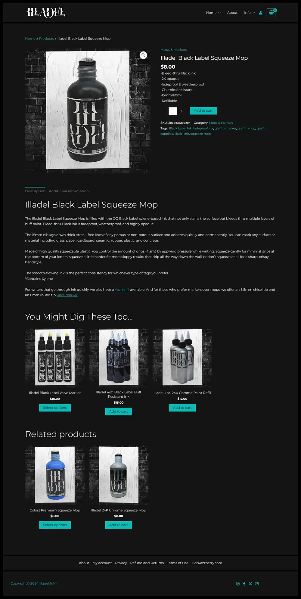 Illadel Ink Branded Website Is Now Live