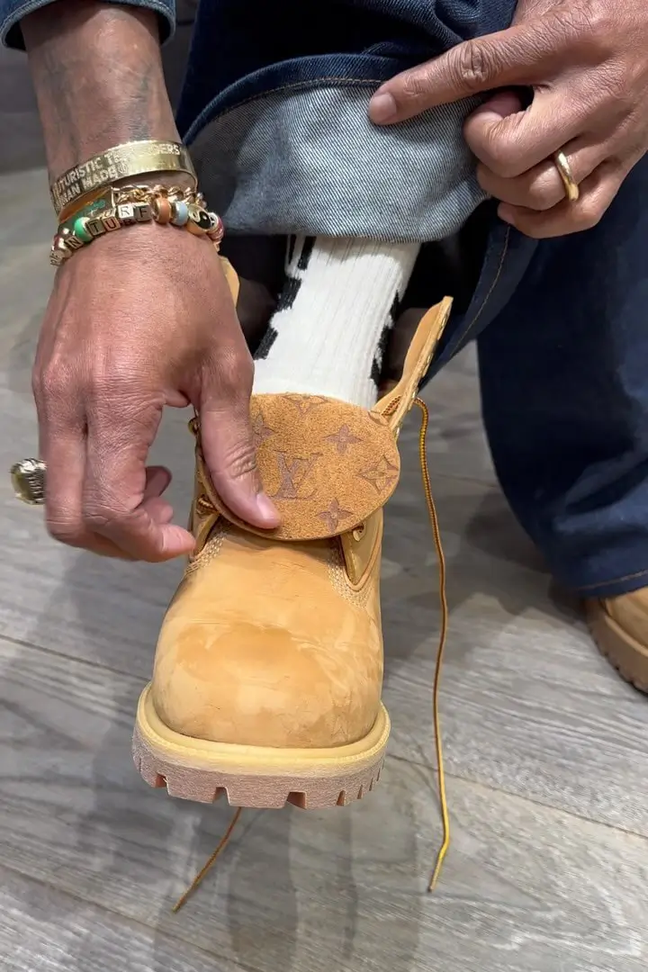 Louis Vuitton x Timberland 6-Inch Boot Collab About To Drop | Hot Razzberry Louis Vuitton x Timberland 6-Inch Boot Collab About To Drop