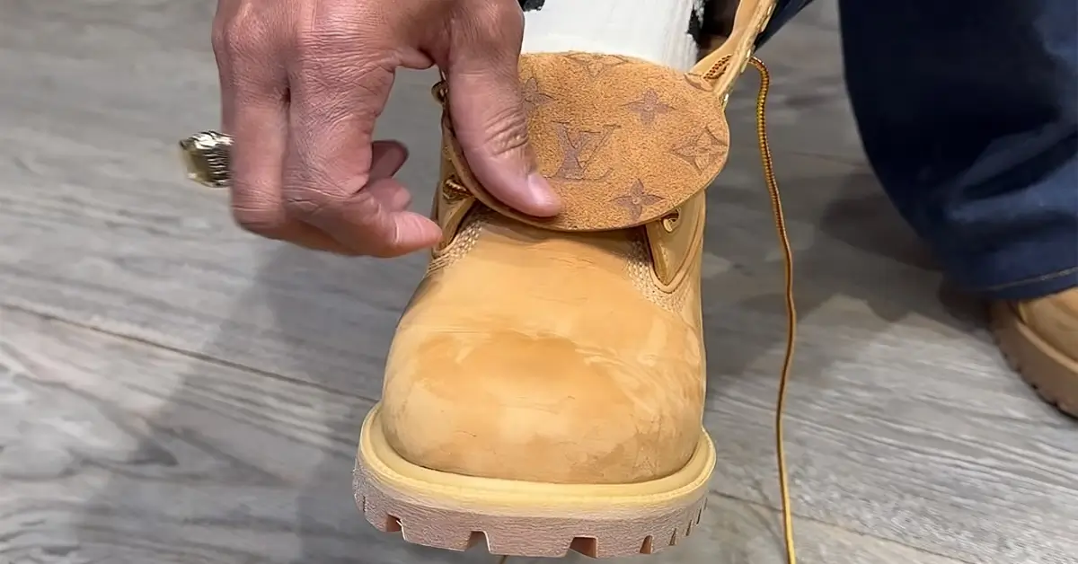 Louis Vuitton x Timberland 6-Inch Boot Collab About To Drop