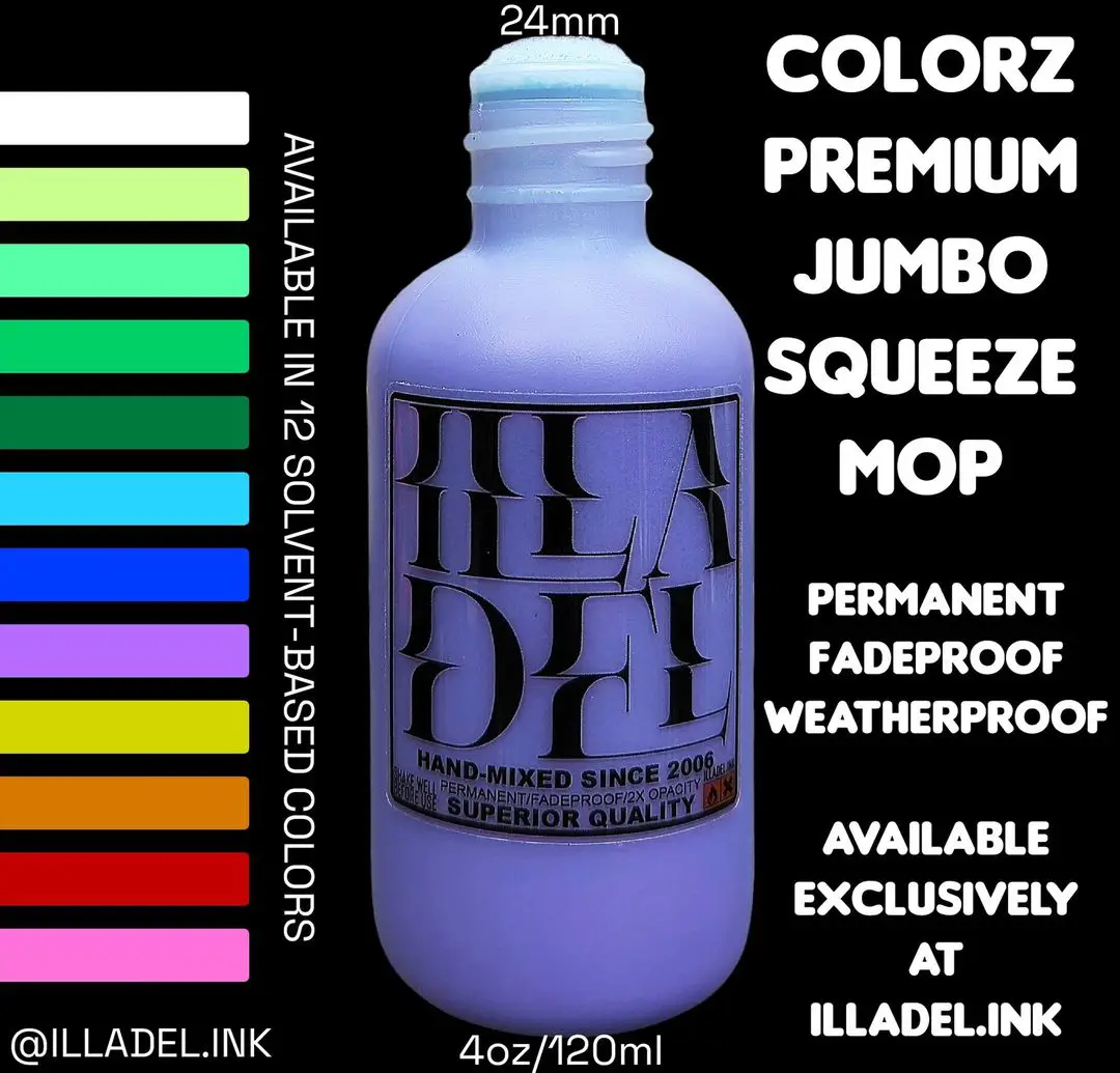 Colorz Premium Jumbo Squeeze Mops On Deck