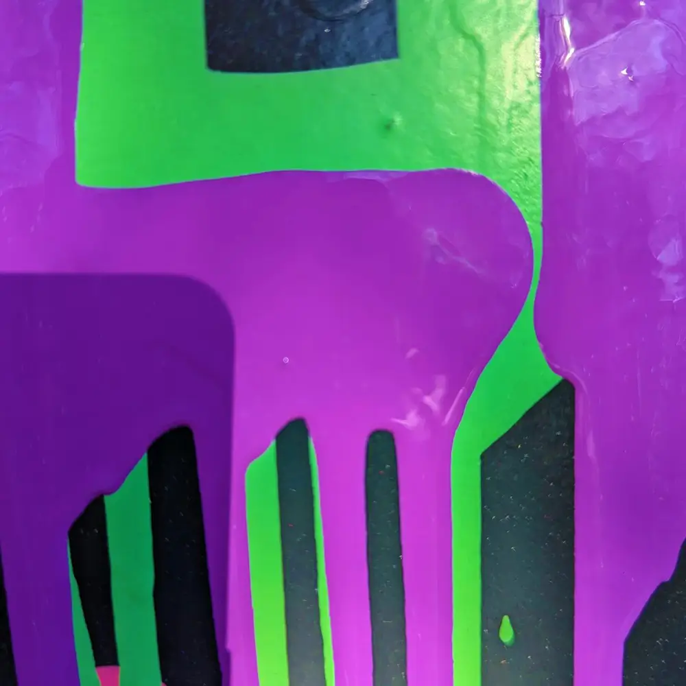 New Illadel Neon Permanent Paint Colors | Hot Razzberry New Illadel Neon Permanent Paint Colors
