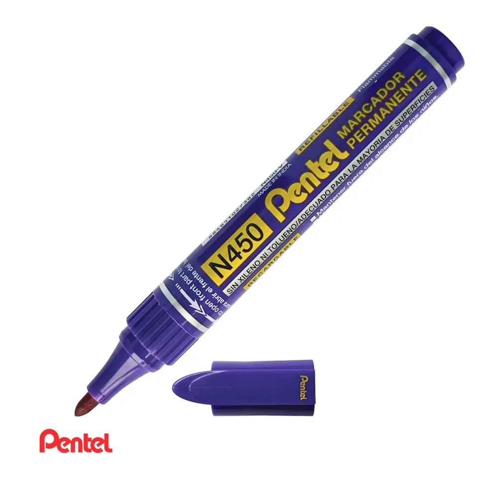 Pentel N450 Cobalt Violet Bullet Point