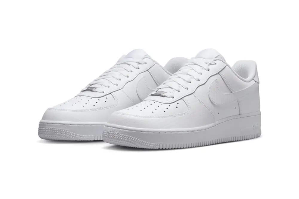 Nike Air Force 1 Low "White Carbon Fiber"