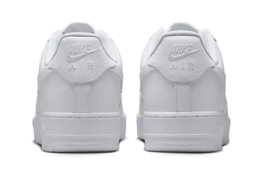 Nike Air Force 1 Low "White Carbon Fiber"