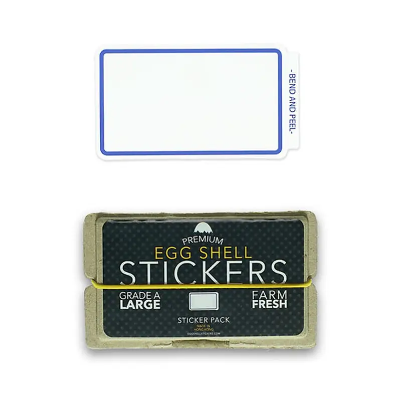 Eggshell Stickers Now Available
