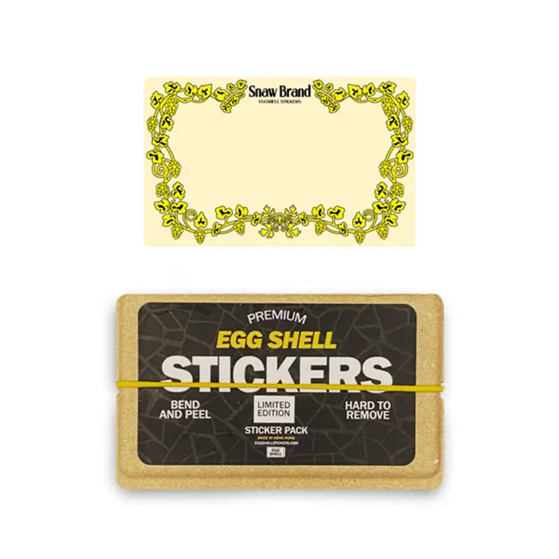 Eggshell Stickers Now Available