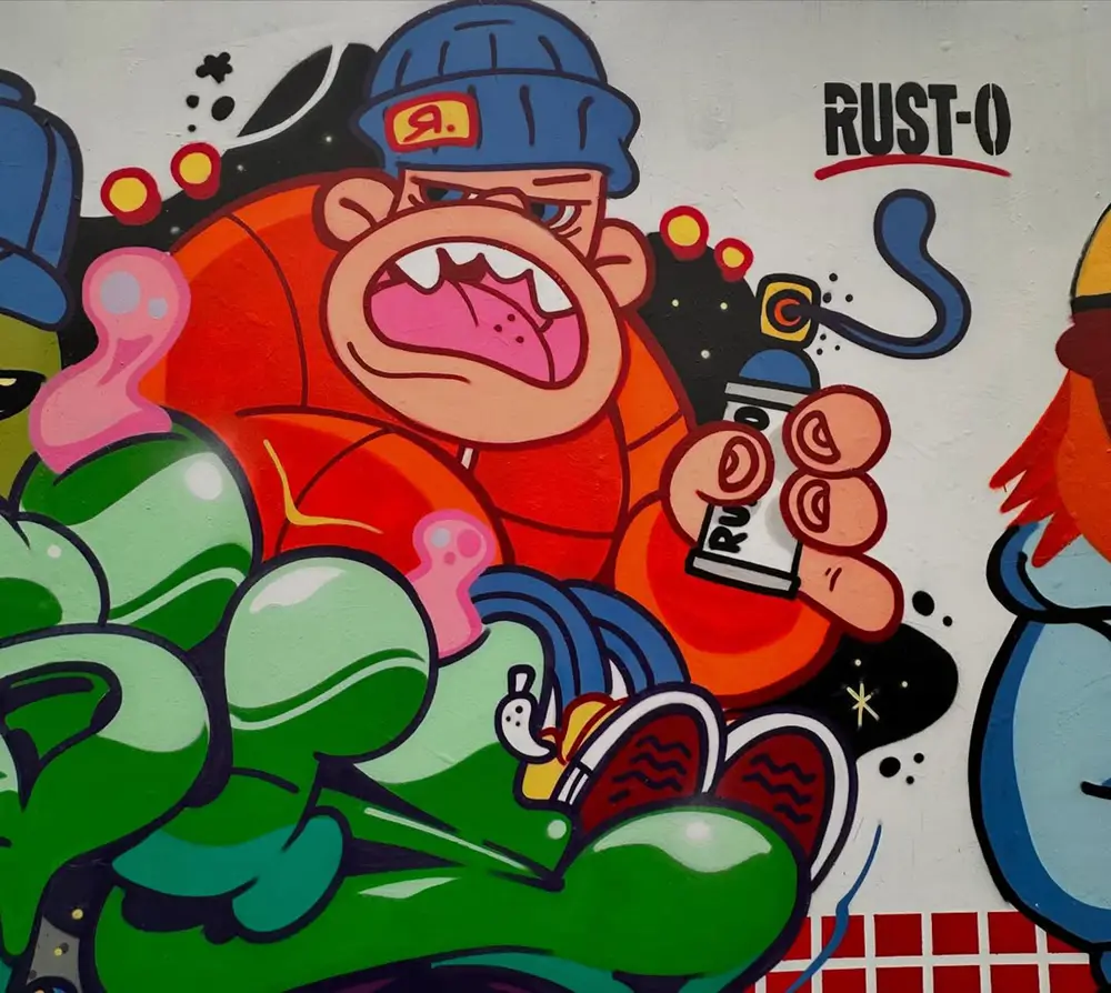 New Rust-O Cans Unveiled At Secret Walls | Hot Razzberry New Rust-O Cans Unveiled At Secret Walls