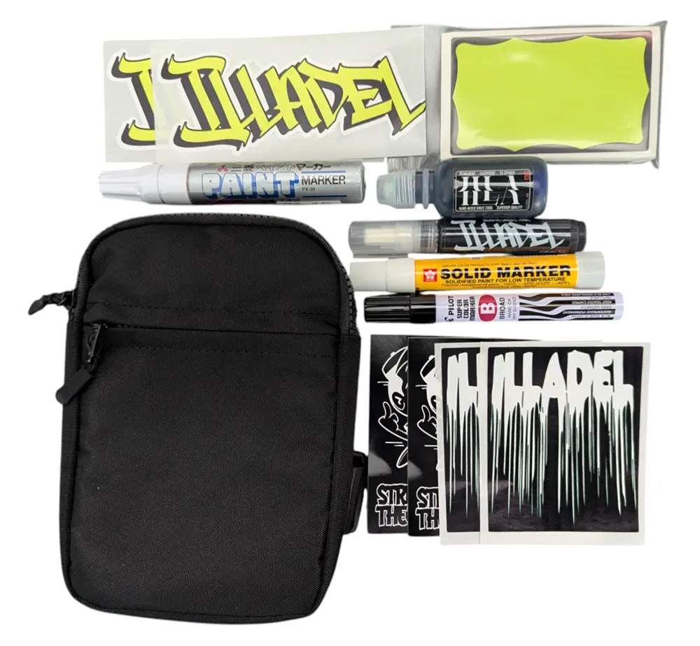 Illadel Cross-Body Slingbags Come Loaded With Supplies