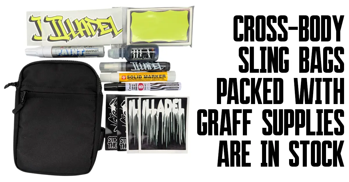 Illadel Cross-Body Slingbags Come Loaded With Supplies
